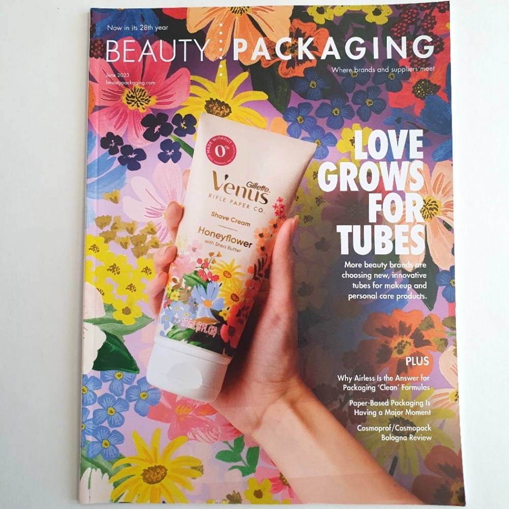 Beauty Packaging Magazine June, 2023 Love Grows For Tubes Beauty Brands
